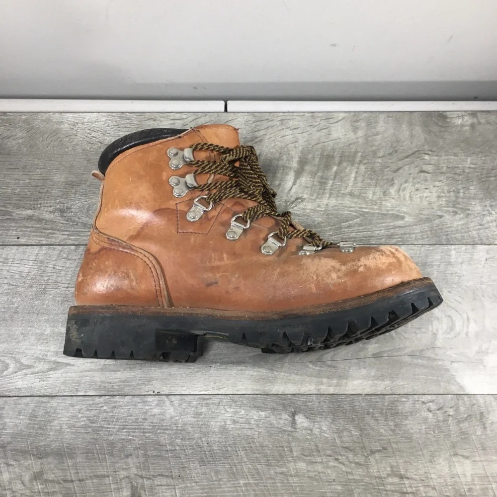 Women's Red Wing Irish Setter Hiking Hiker Backpacking Leather Boots Size 8.5